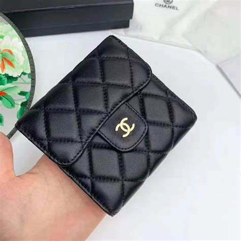 small wallets for women chanel|authentic chanel wallet.